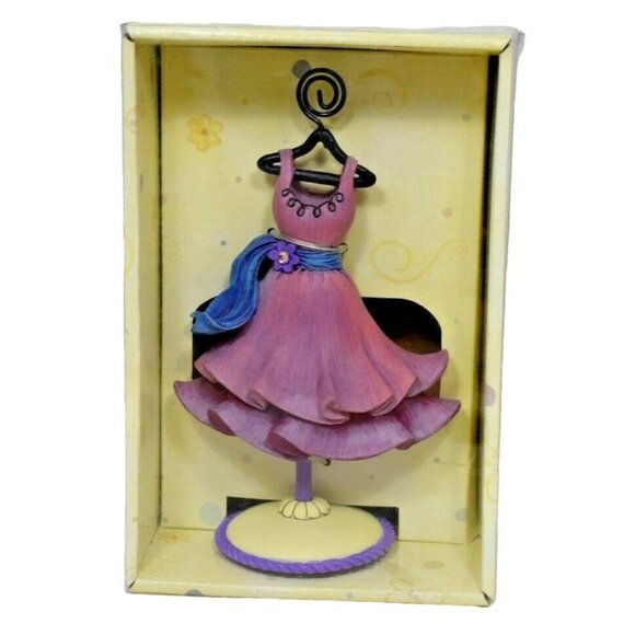 New View Gifts The Pink Dress Memo Photo Clip New - Picture 2 of 6